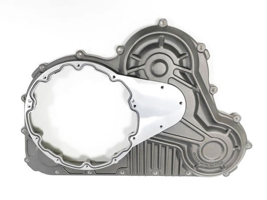 Parties de moulage sous pression en alliage d'aluminium moteur de moto moteur principal couverture de conduite revêtement en poudre
