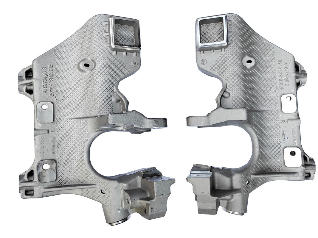 Légature d'aluminium à basse pression, support de sous-frame pour châssis de véhicule électrique