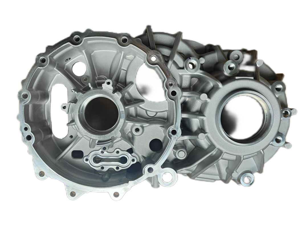 Pièces moulées sous pression en alliage d'aluminium Moteur de motocarte Carter à deux cylindres