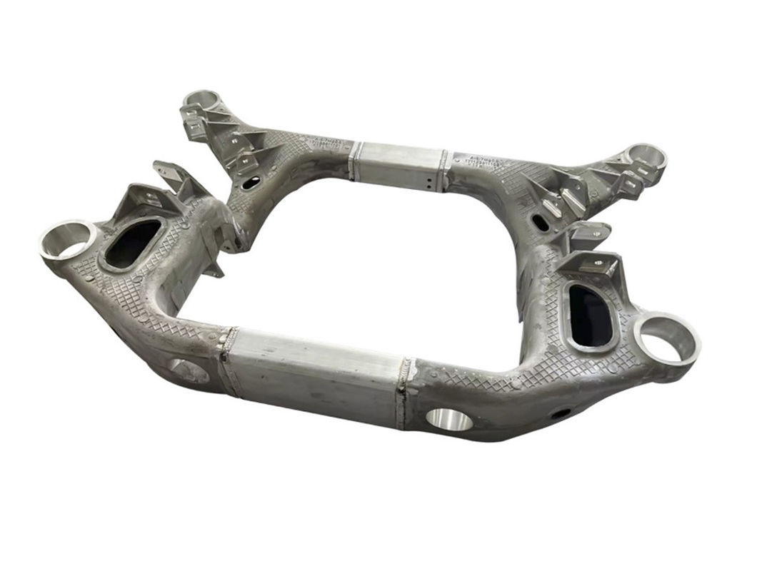 Pièces de coulée à basse pression en alliage d'aluminium soudées et assemblées