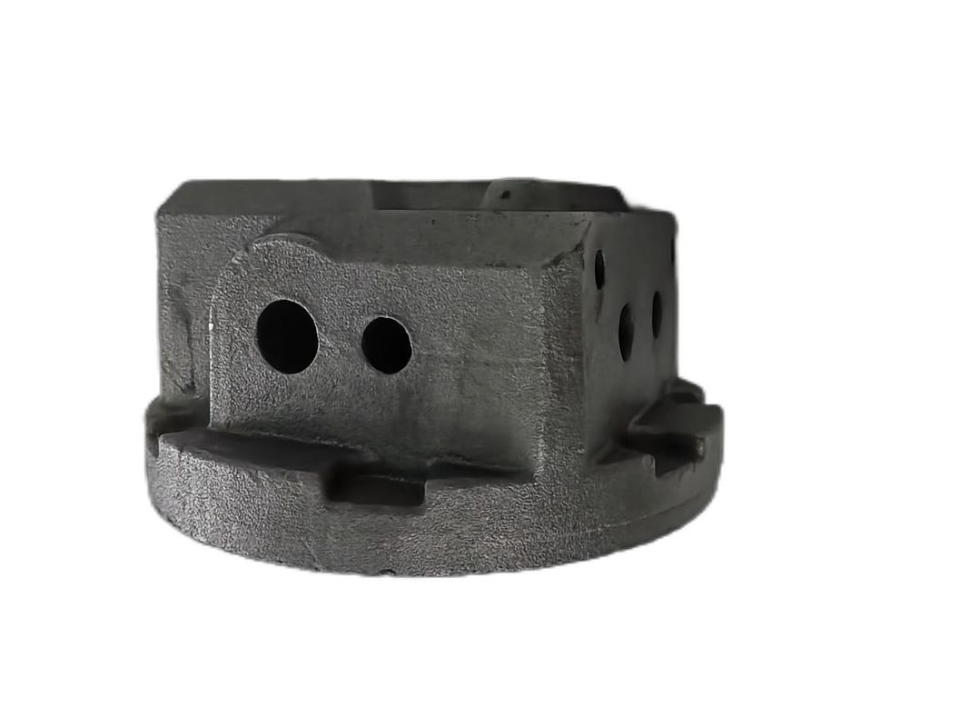 Modification de la coque de moulage de coulée de pièces de coulée d'acier Couverture du moteur QT600-3