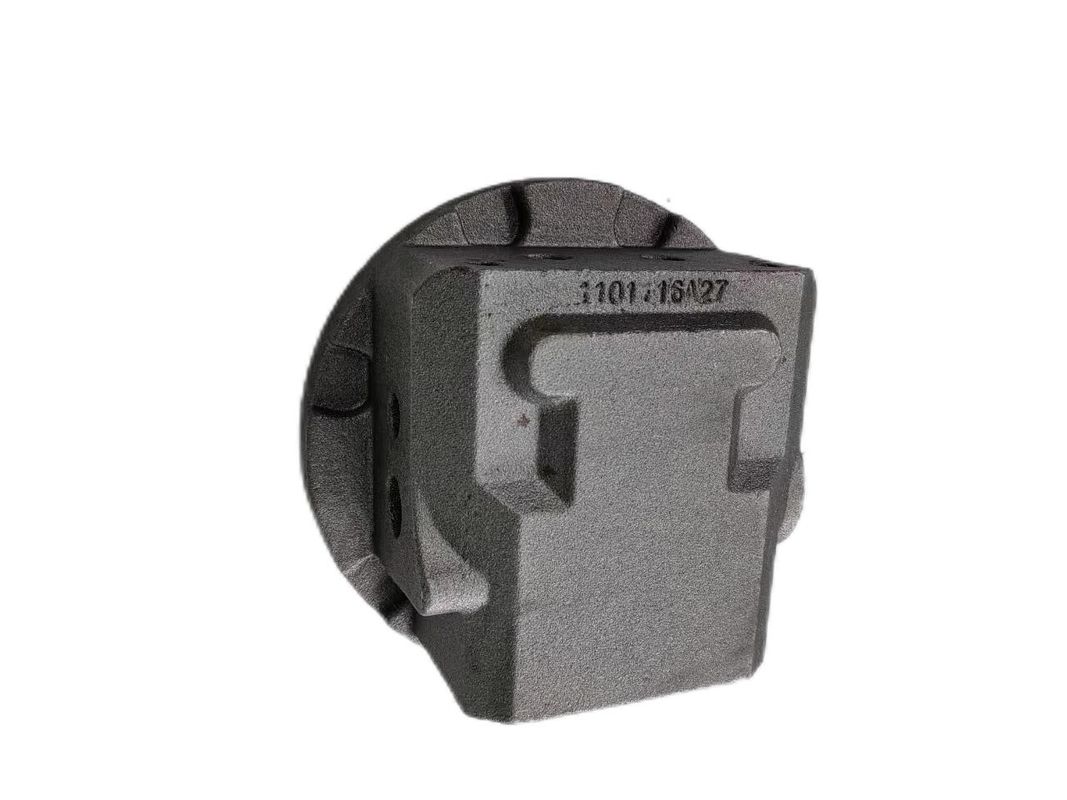 Modification de la coque de moulage de coulée de pièces de coulée d'acier Couverture du moteur QT600-3