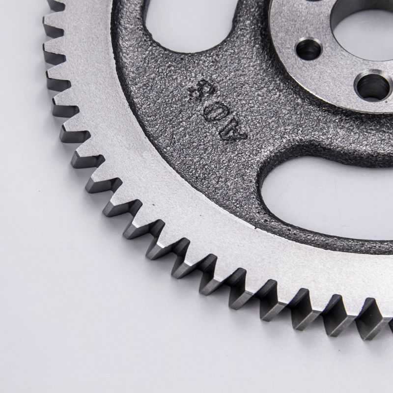 engrenages hélicoïdaux de précision en fer ductile moulé pour moteur à essence