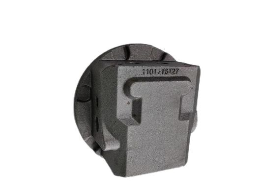 Modification de la coque de moulage de coulée de pièces de coulée d'acier Couverture du moteur QT600-3